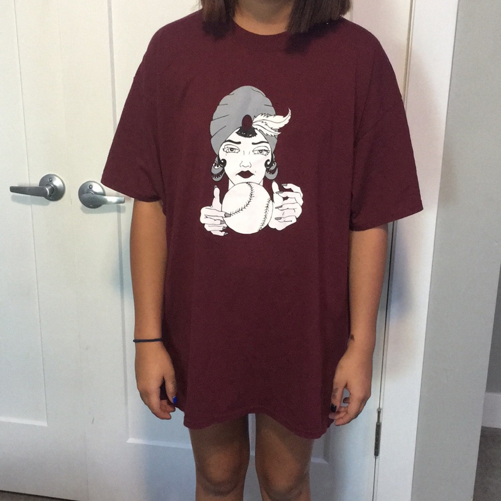 Fortune teller baseball-tee